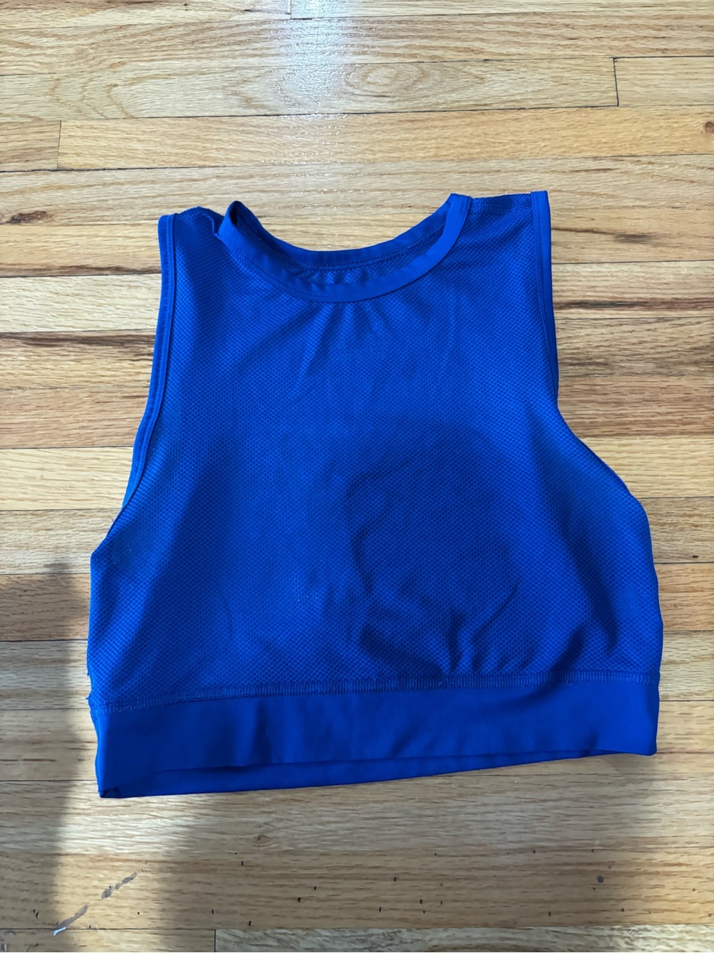 Nike Blue Dri-FIT Mesh Tank